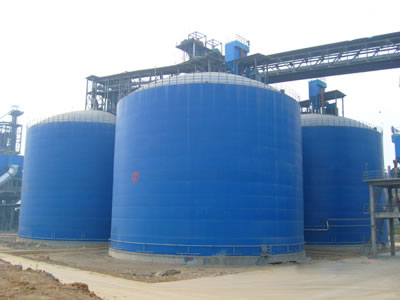 洪梅镇水泥钢板库改造