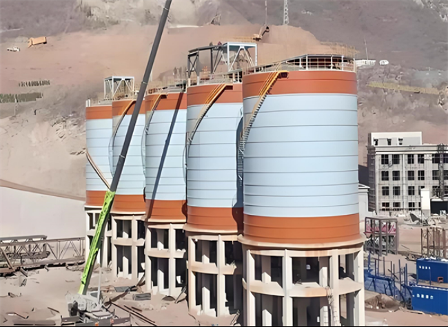 洪梅镇高架钢板仓